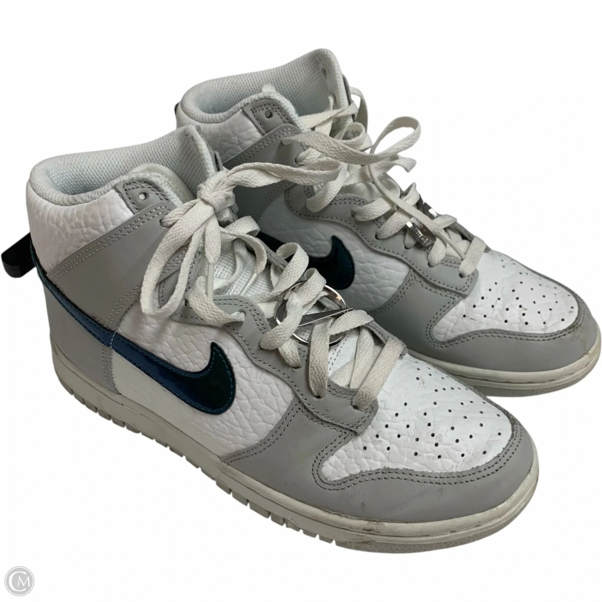 Wrestling Shoe Asics Shoes Sneakers By Nike In Green & White, Size: 8