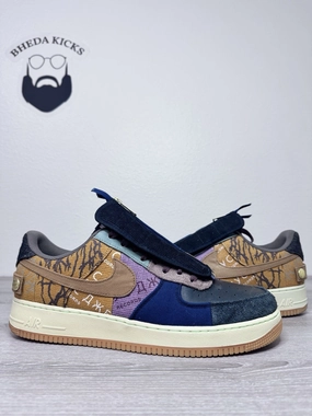Size 15 - Travis Scott x Nike Air Force 1 Low 'Cactus Jack' CN2405-900 Asics Velcro Wrestling Shoes