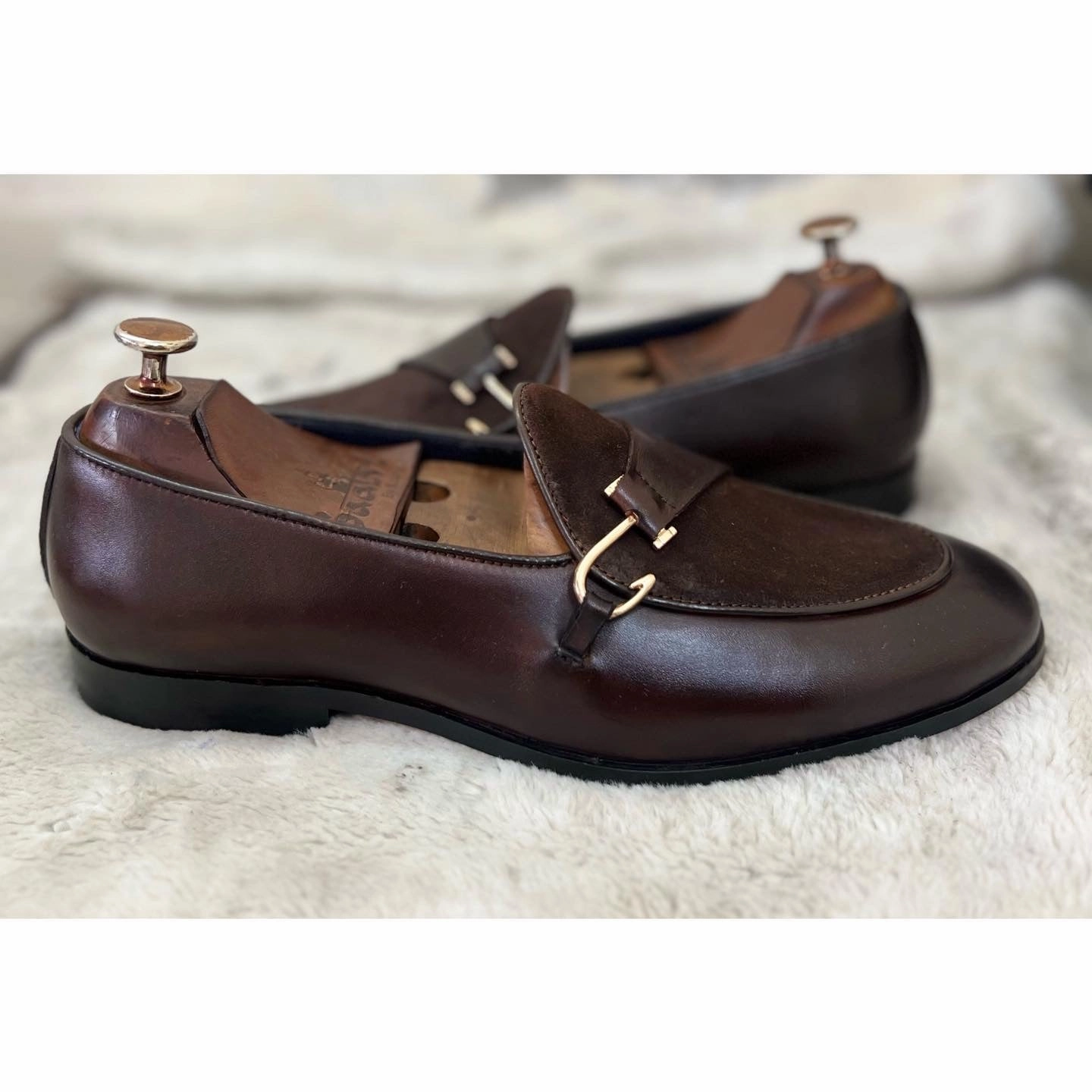 Alfani Loafers Belgian Loafers Brown Moritz