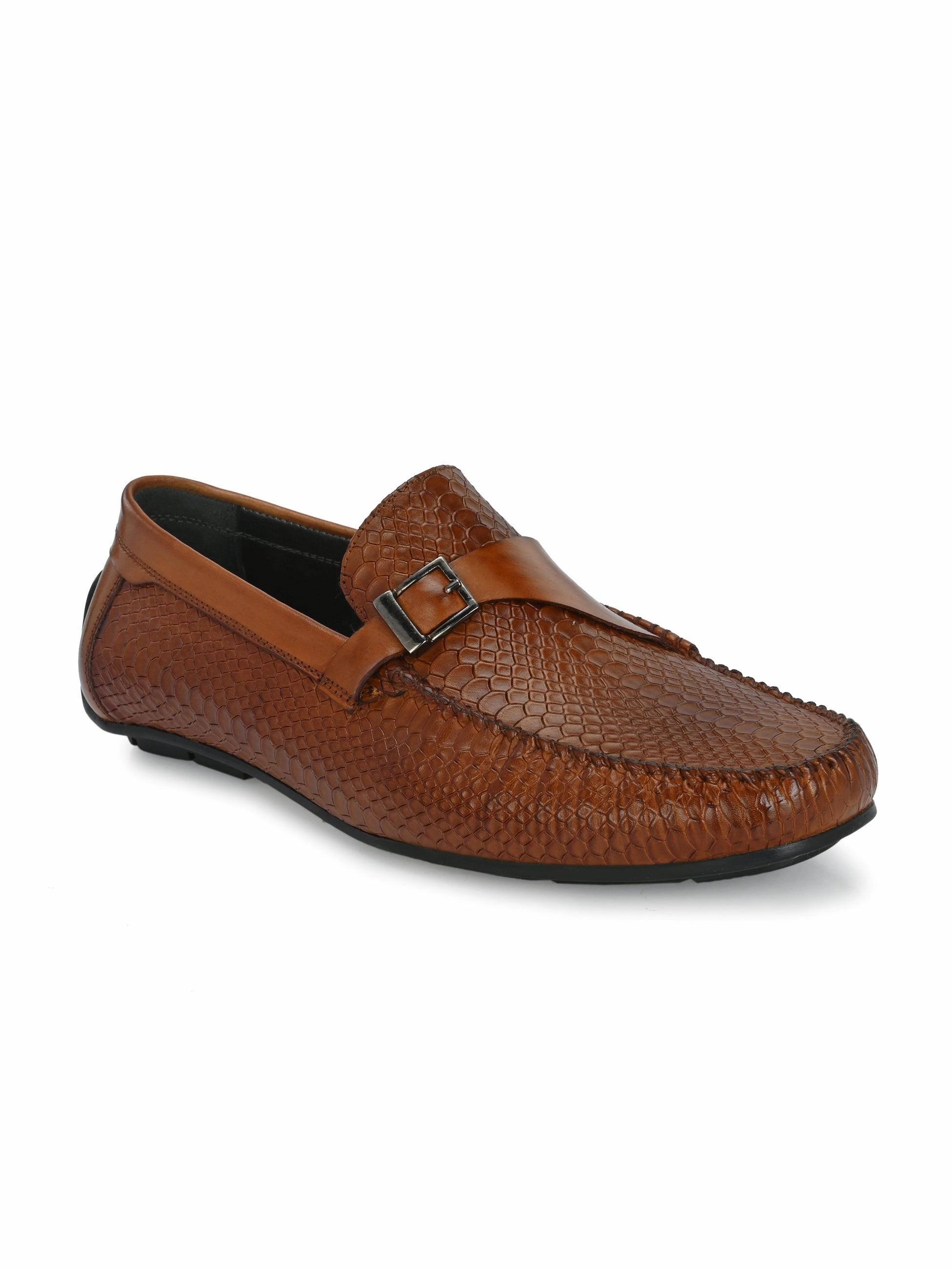 Calfskin Loafers Quinn Tan Driving Loafers