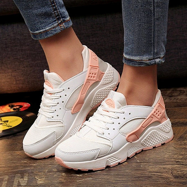 Fashion Trainers Sneakers Women Casual Shoes Air Mesh Grils Wedges Canvas Shoes Woman Tenis Feminino Zapatos 327 Sneakers