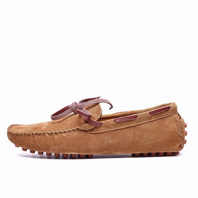 Men's Casual Shoes Genuine Leather Flats Zapatos Hombre Driving Loafers Footwear Soft Moccasins Men British Style Chaussures