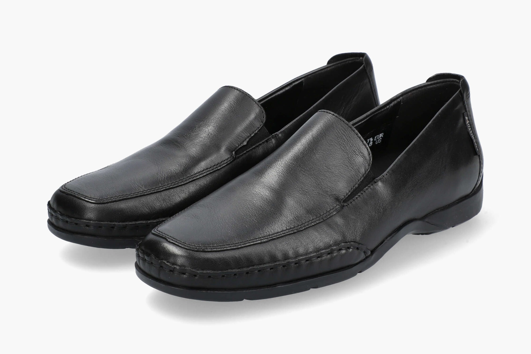 Edlef - Black Hermes Loafers