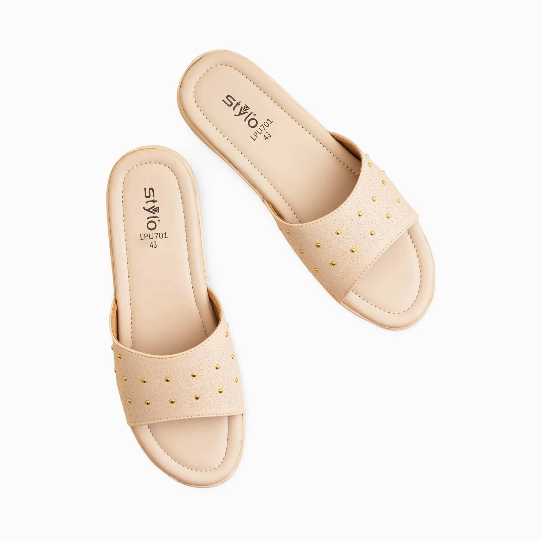 Blueberry Slides Fawn Formal Slipper LPU701