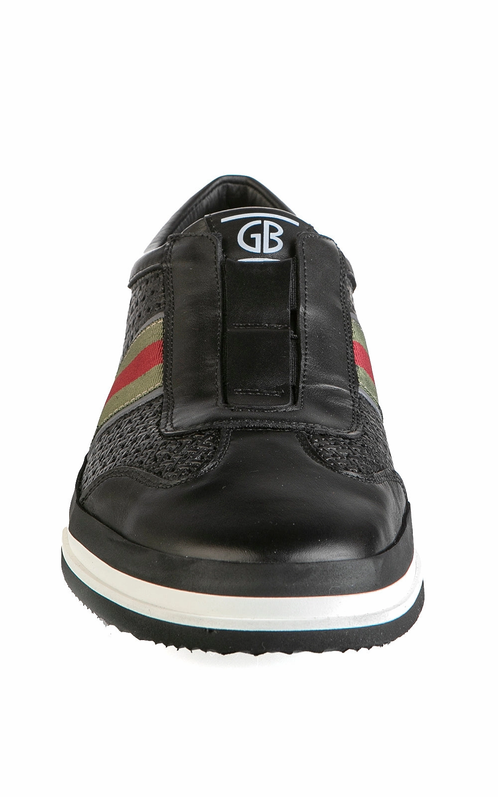 8810 Gianfranco Butteri Shoes / Black Casual Shoes For Men And