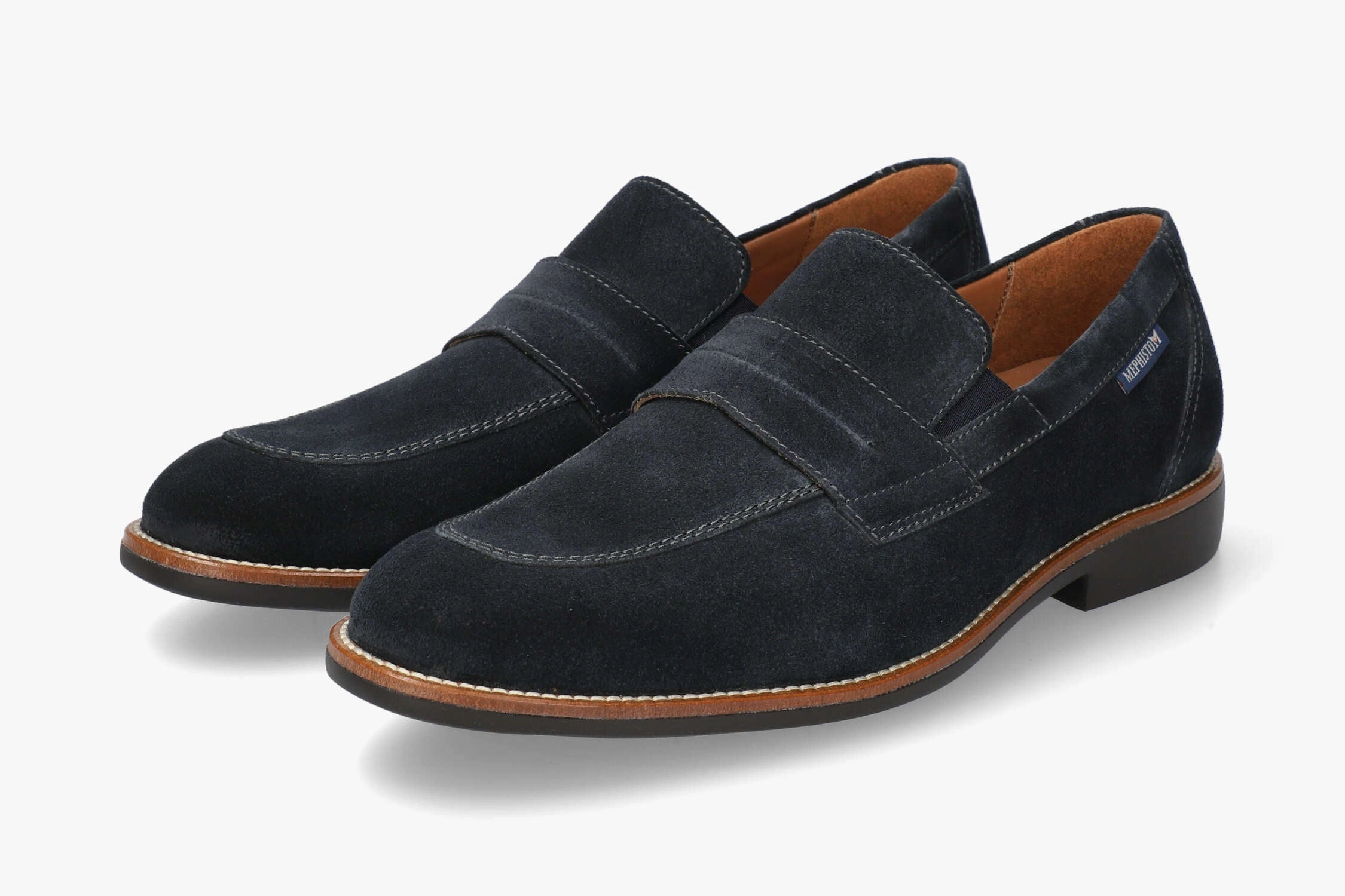 Driving Loafers Suede Fergus - Blue
