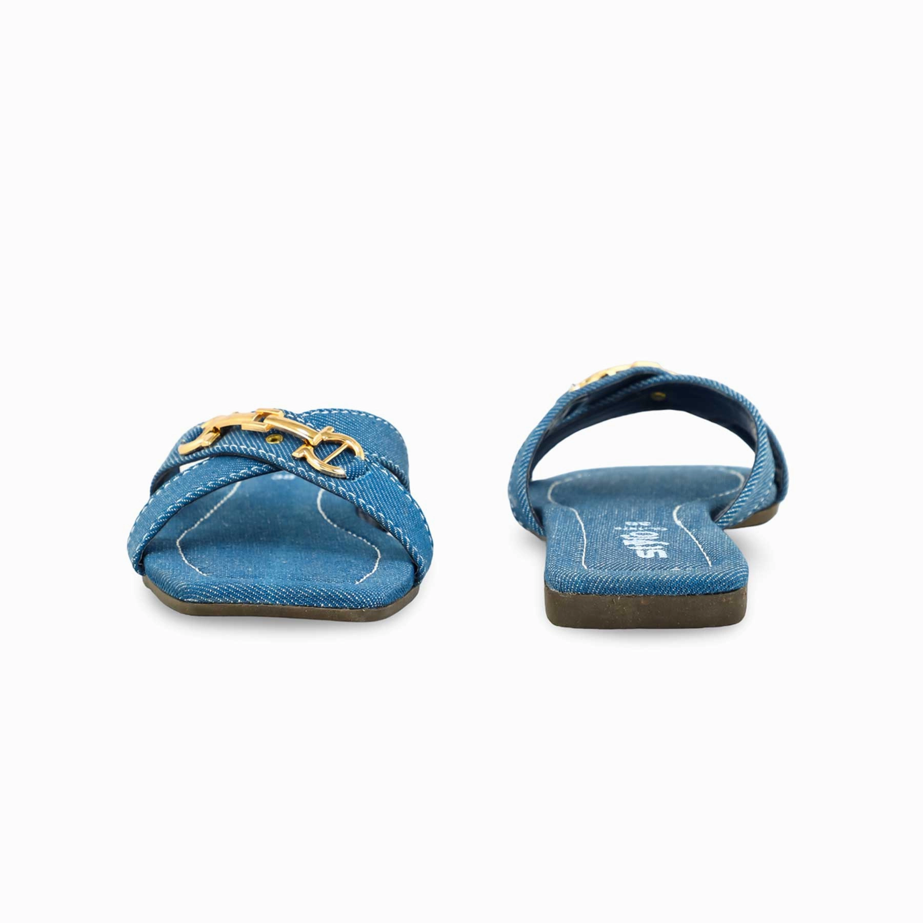 Butterfly Slippers Blue Casual Slipper For Ladies CL1878