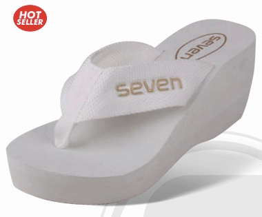 Soft Rubber Flip Flops FF325-1 WOMEN'S WADGE FLIP FLOPS