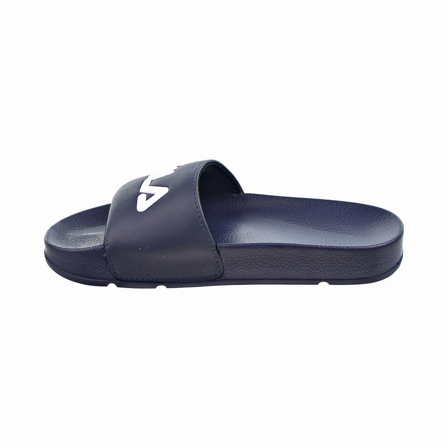 Monstera Slippers Fila Drifter Men's Slide Sandals Navy-Red-White