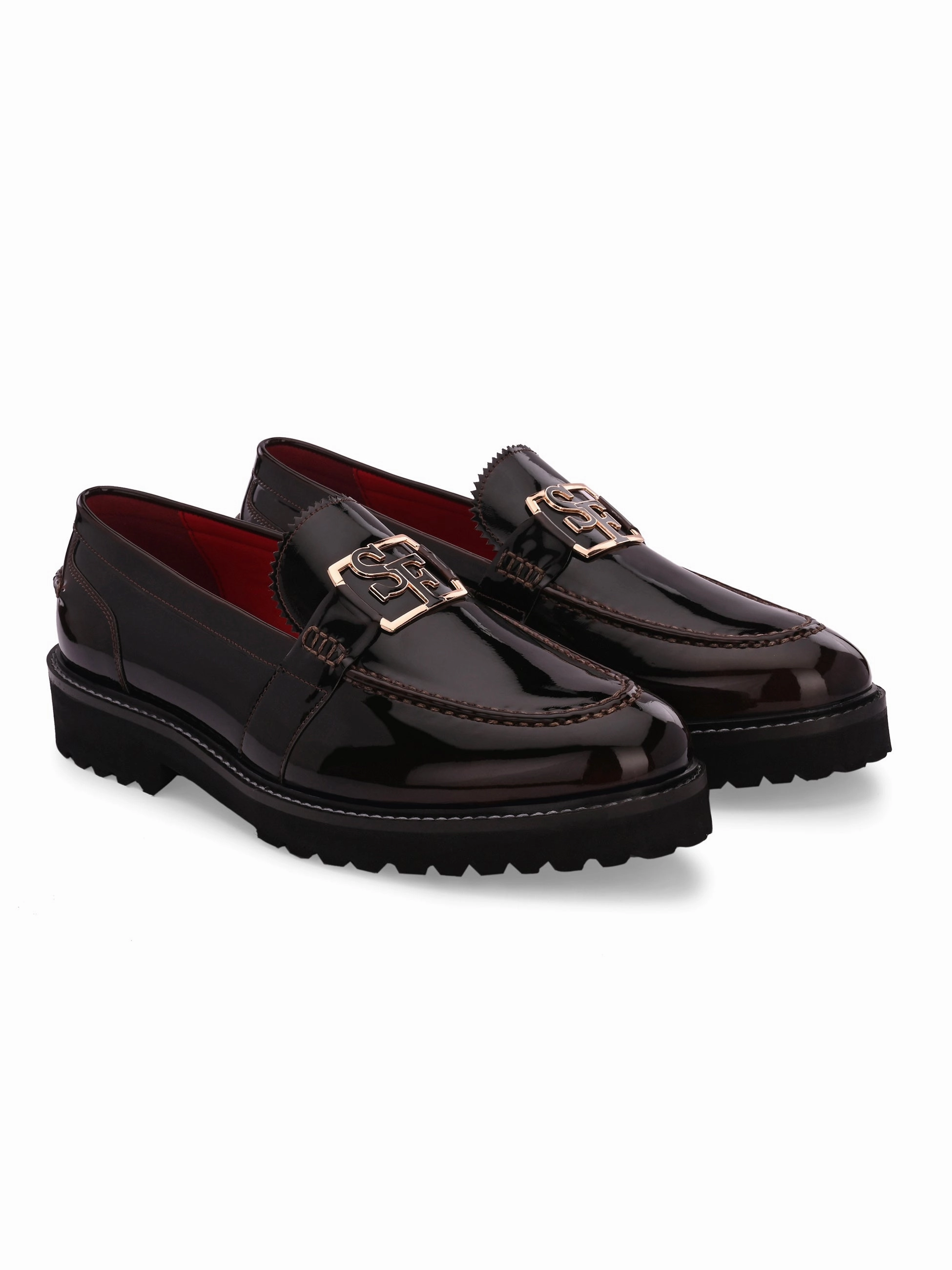 Ivy Loafers Flambe Pine Chunky Loafers
