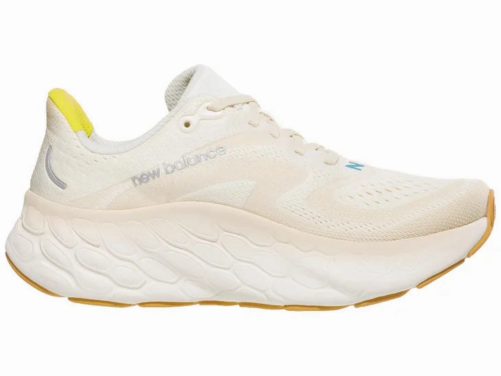 Oc Shoes Running New Balance | Fresh Foam X More v4 | Women's | Sea Salt/Gulf Red/Lemon Zest