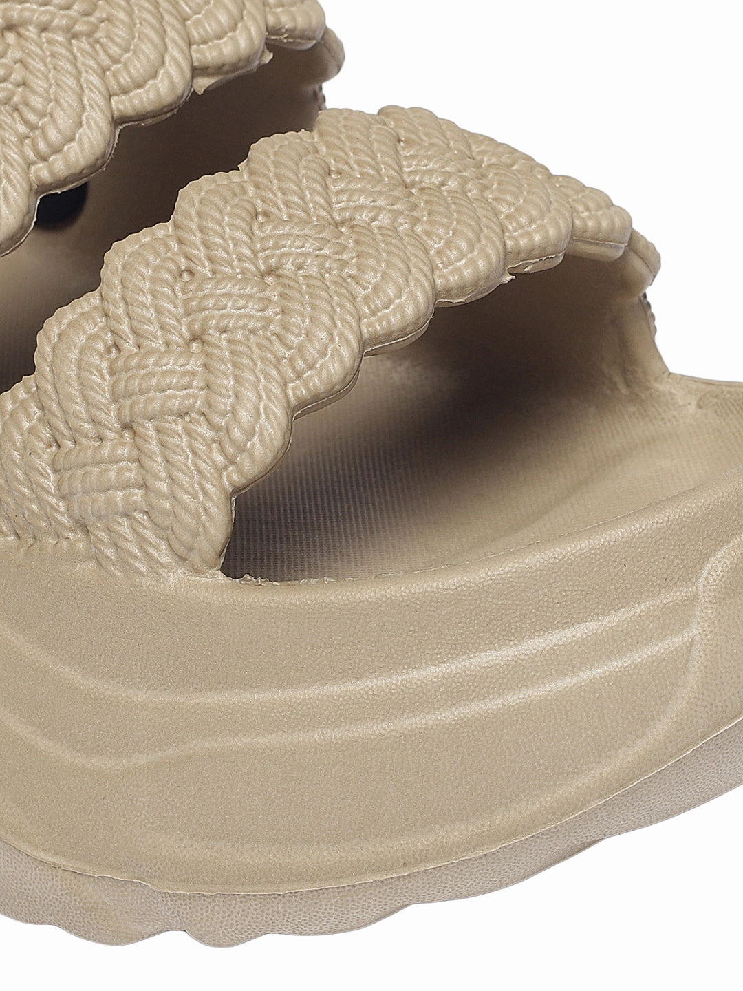 Flora Beige Clogs Sandal Flip Flops With Heel Strap