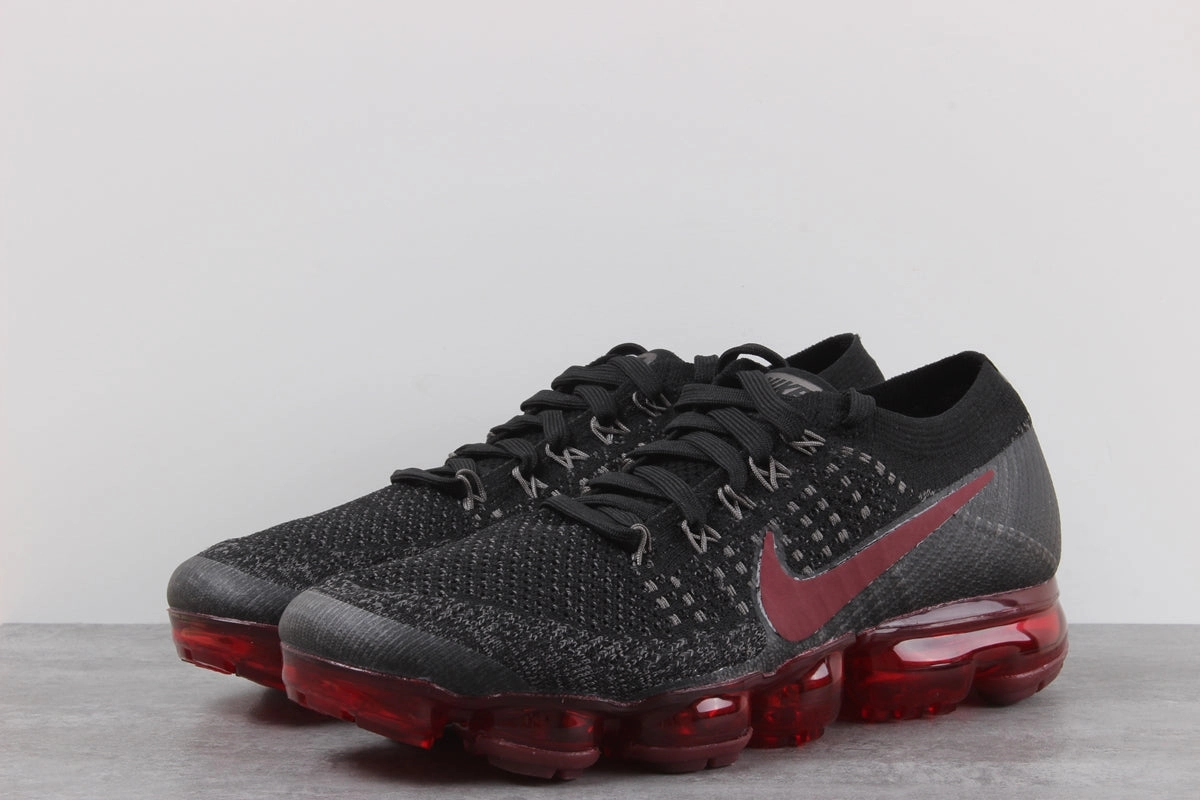 Nike Air VaporMax Flyknit Shoes Black Dark Team Running Asics Best Shoe