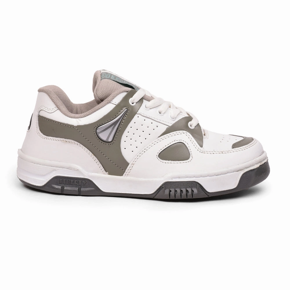 Force 10 Casual Grey Lacing Sneakers For Men DUPLAY NEW By Liberty Good Casual Shoes