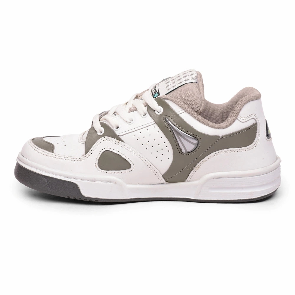 Old Money Casual Shoes Force 10 Casual Grey Lacing Sneakers For Men DUPLAY NEW By Liberty