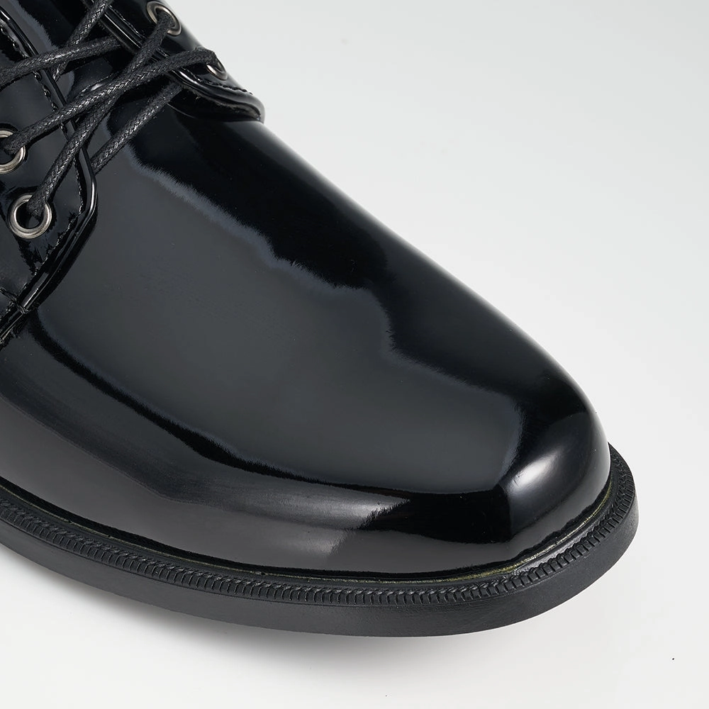 Flat Shoes With Ribbon Ankle Wrap Formal Lace Up Shoes