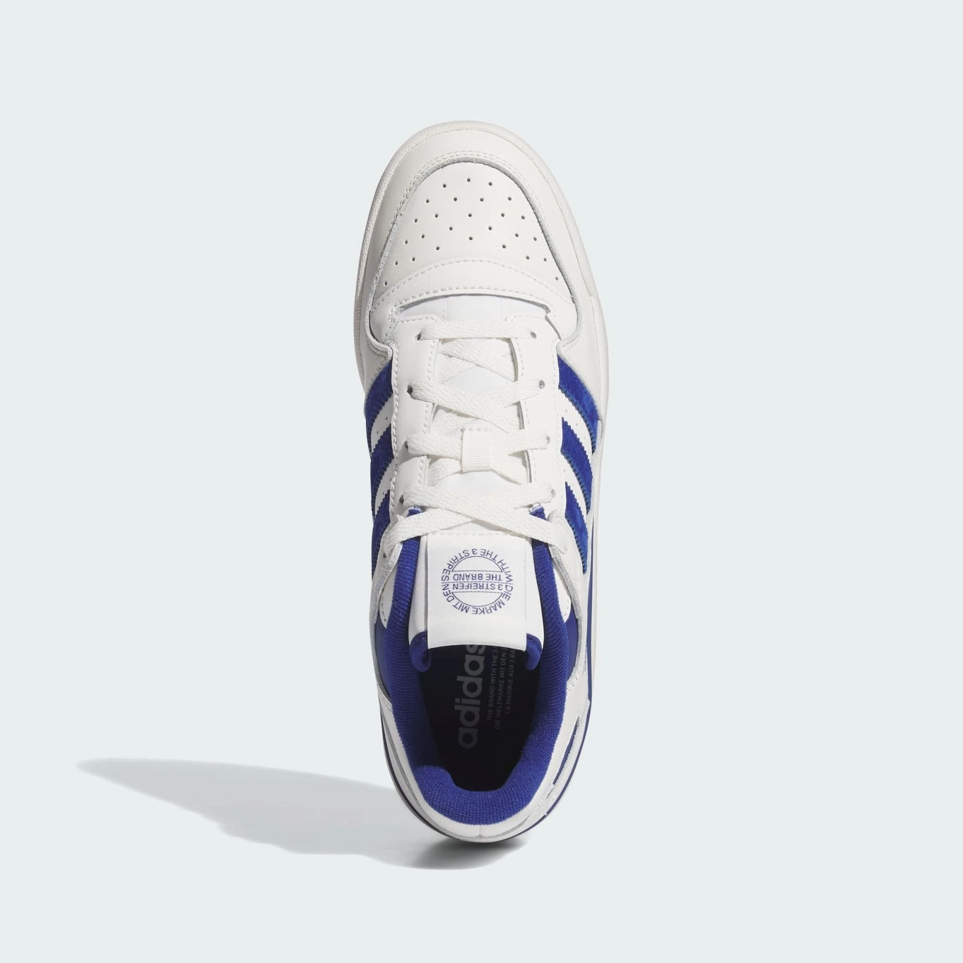 Adidas Wrestling Shoes Adizero Sydney FORUM LOW CL SHOES - Cloud White / Victory Blue / Cloud White