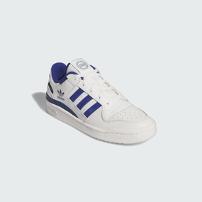 FORUM LOW CL SHOES - Cloud White / Victory Blue / Cloud White Adidas Running Shoes Galaxy 6
