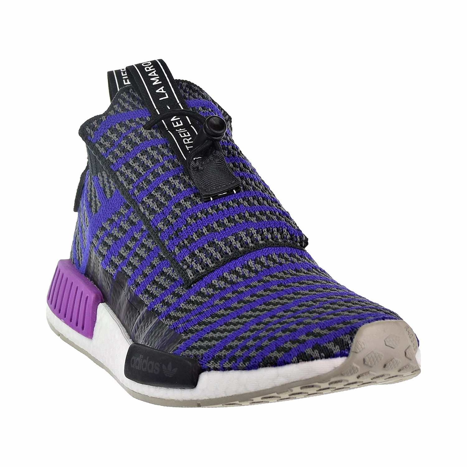 Adidas NMD_TS1 Primeknit Men's Shoes Purple/Grey Adidas Handball Shoes Stabil