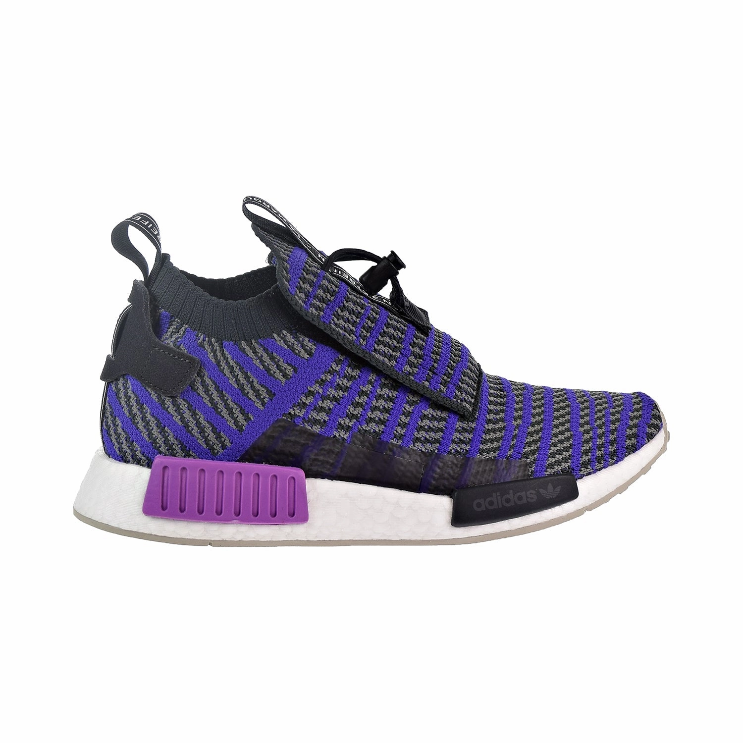 Adidas Retro Style Shoes Adidas NMD_TS1 Primeknit Men's Shoes Purple/Grey