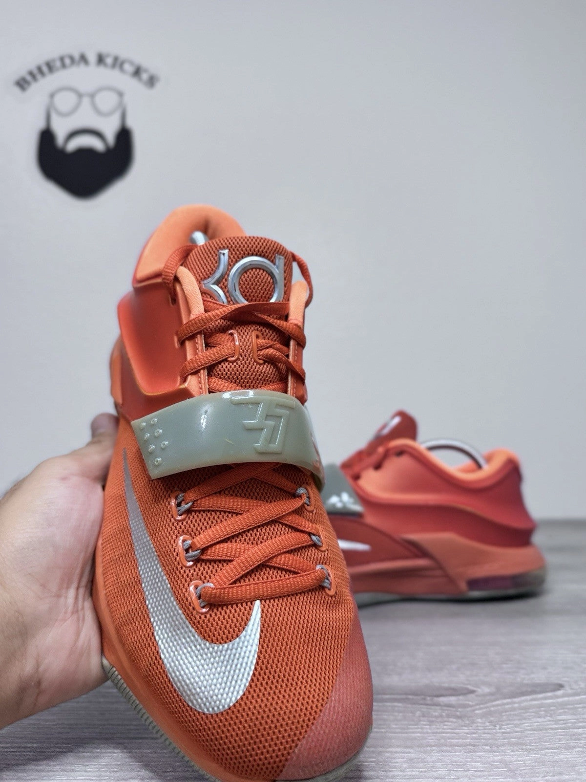 Asics Marathon Training Shoes Size 9 - Nike KD 7 Texas Longhorns Promo Sample 2014 Preowned Authentic