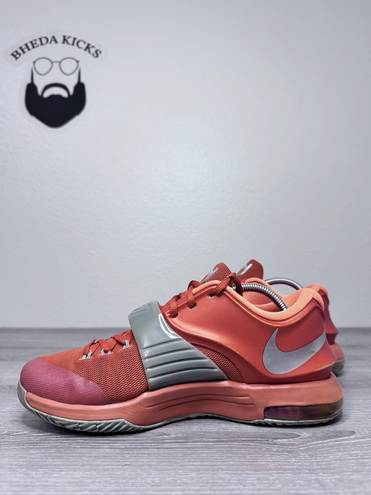 Asics 90s Shoes Size 9 - Nike KD 7 Texas Longhorns Promo Sample 2014 Preowned Authentic