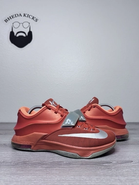 Size 9 - Nike KD 7 Texas Longhorns Promo Sample 2014 Preowned Authentic Asic Gels Shoes