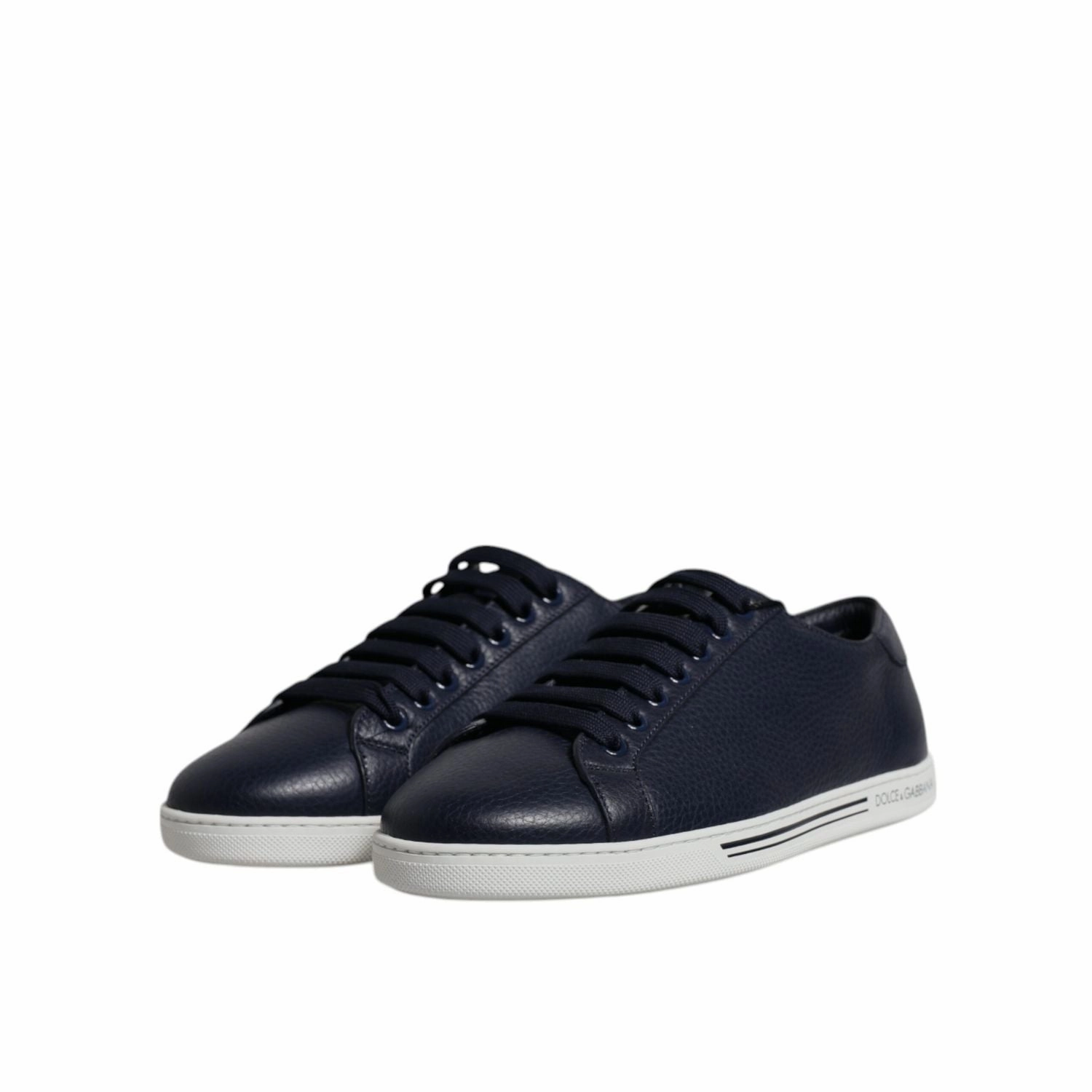 Dolce & Gabbana Blue Low Top Men Saint Tropez Sneakers Shoes Bttf Sneakers
