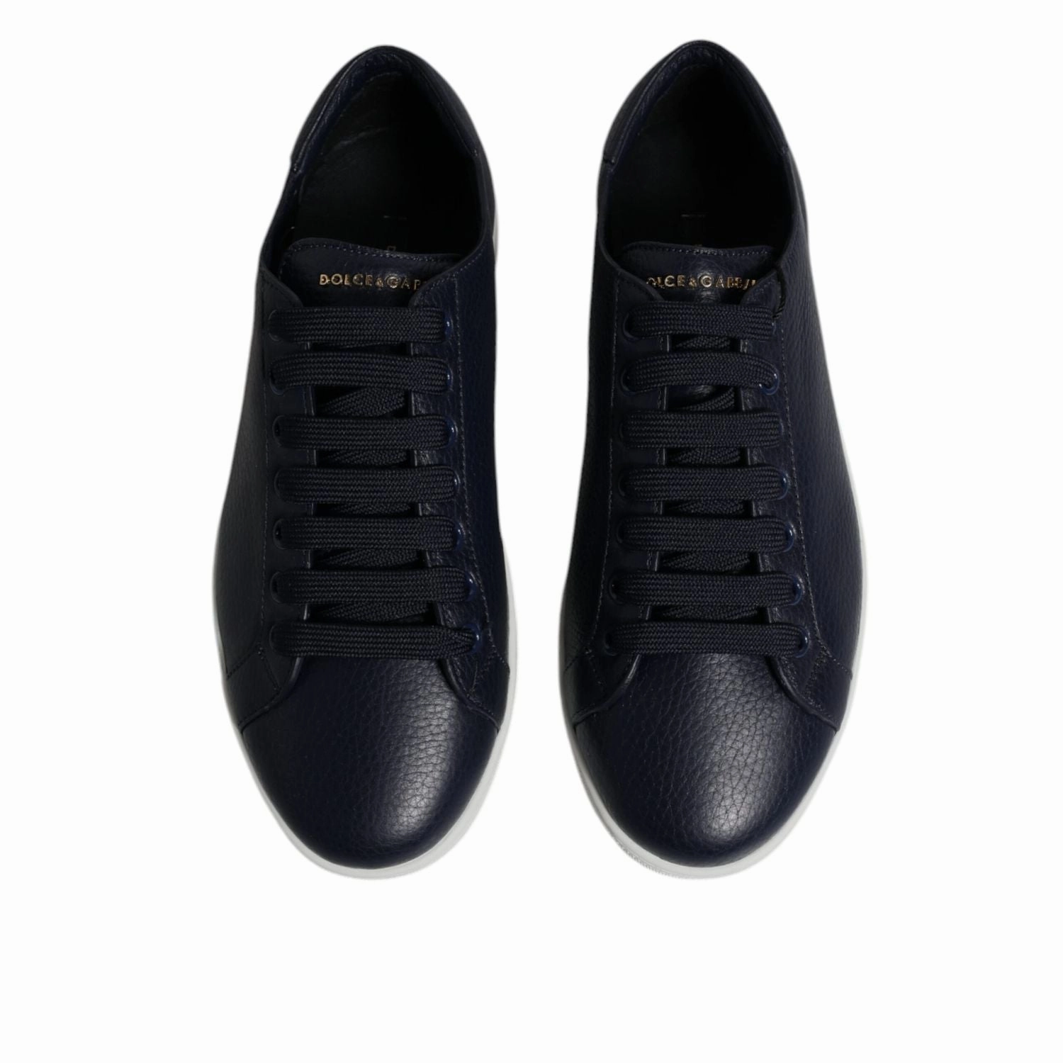 Dolce & Gabbana Blue Low Top Men Saint Tropez Sneakers Shoes Turf Sneakers Football