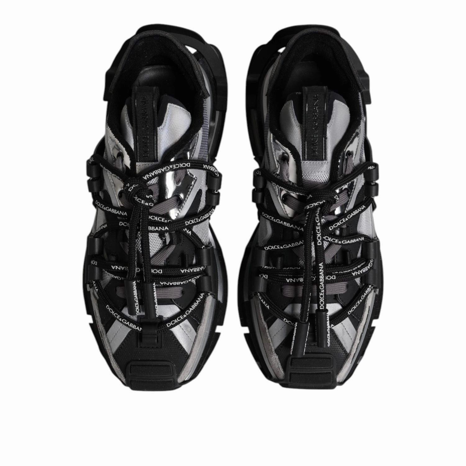 Dolce & Gabbana Multicolor Panelled Space Sneakers Shoes Cloudnova 2 Sneakers