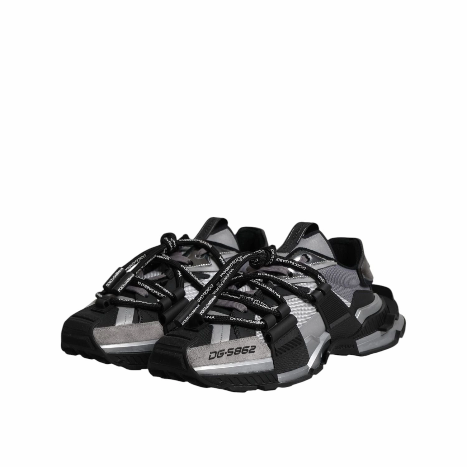 Dolce & Gabbana Multicolor Panelled Space Sneakers Shoes Sneakers Sonic