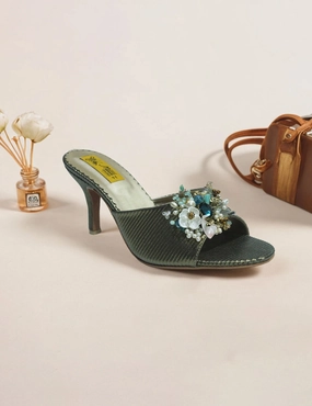 Best Heated Slippers Blue Fancy Slipper