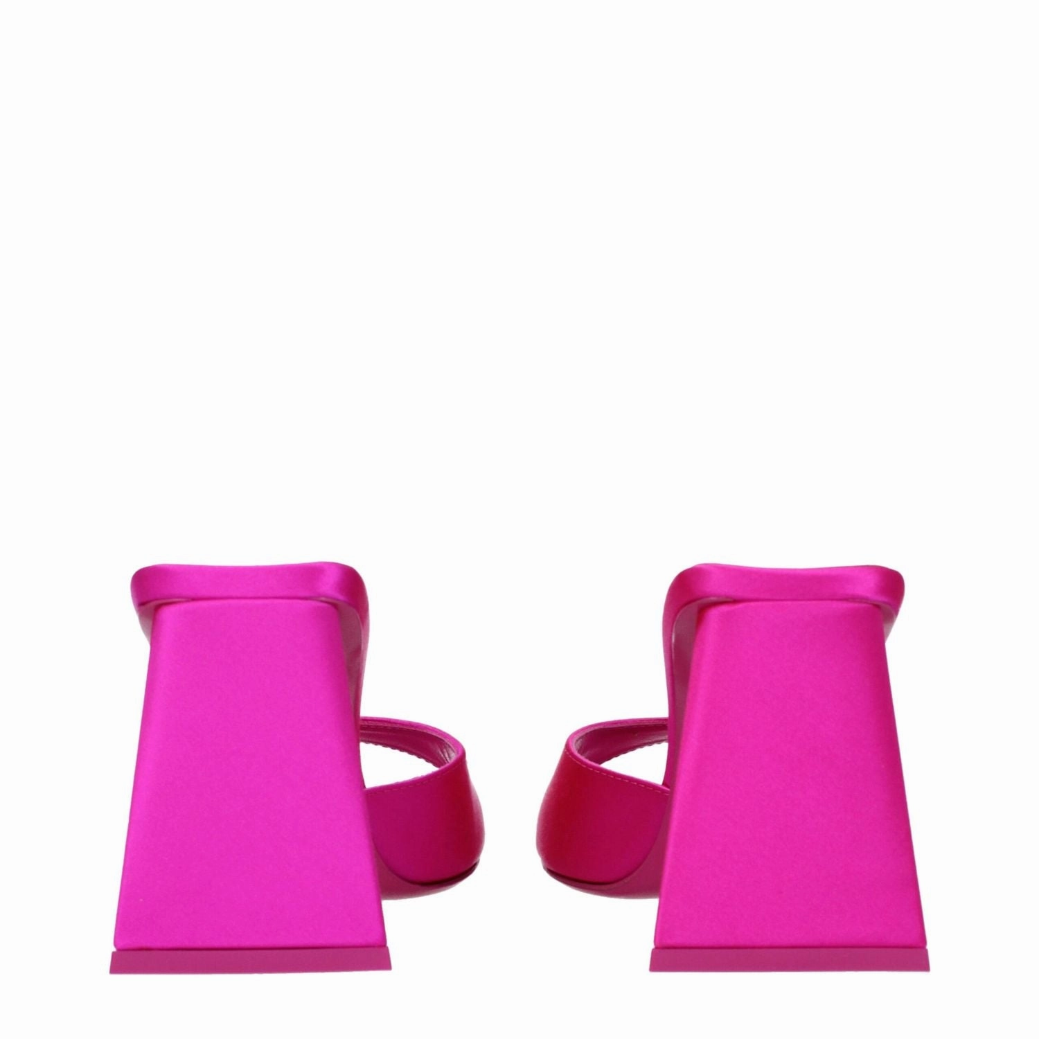 Bear Traps Sandals The Attico Pink Satin Stiletto Heel Sandals