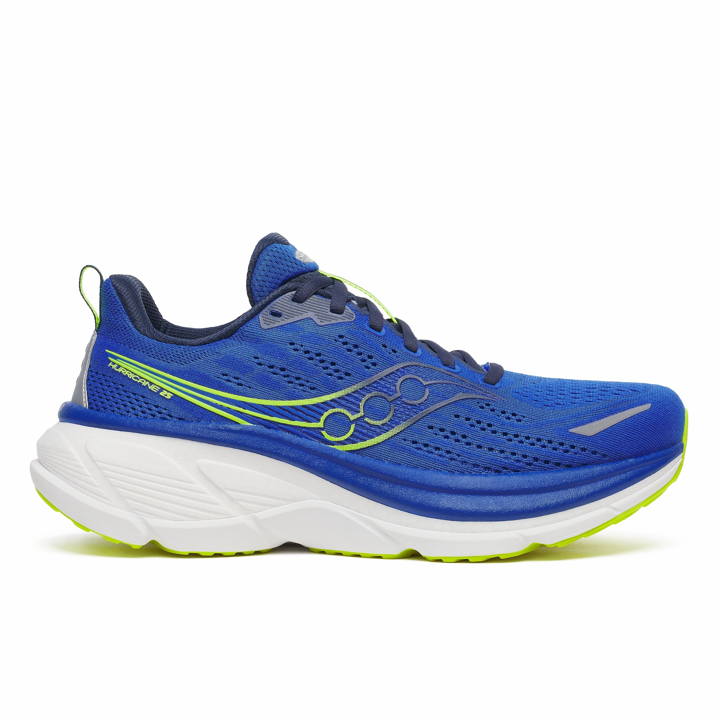 Saucony Hurricane 25 Mens | Lapis/Citron Best Running Shoe Reddit