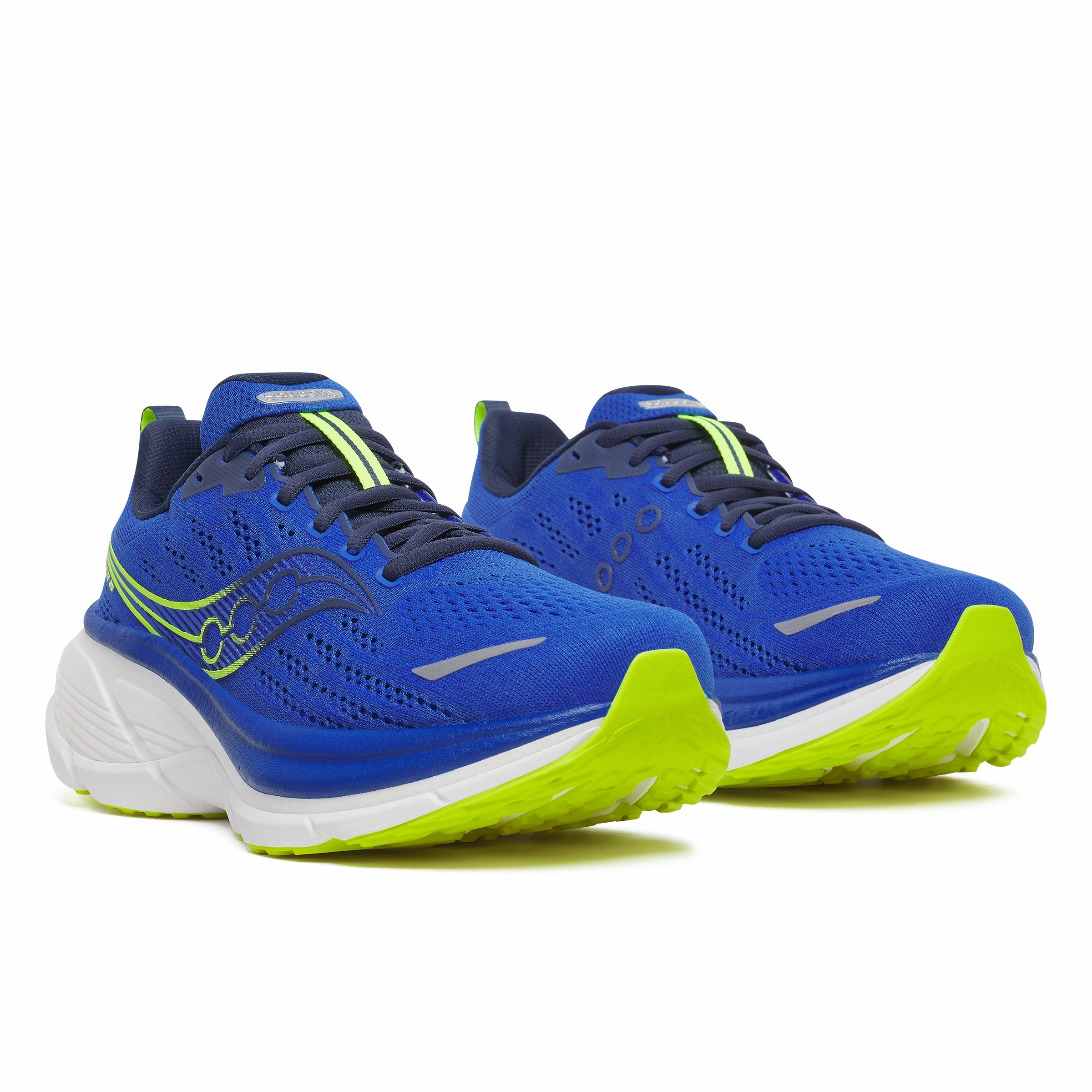 Saucony Hurricane 25 Mens | Lapis/Citron Journey Run Shoe
