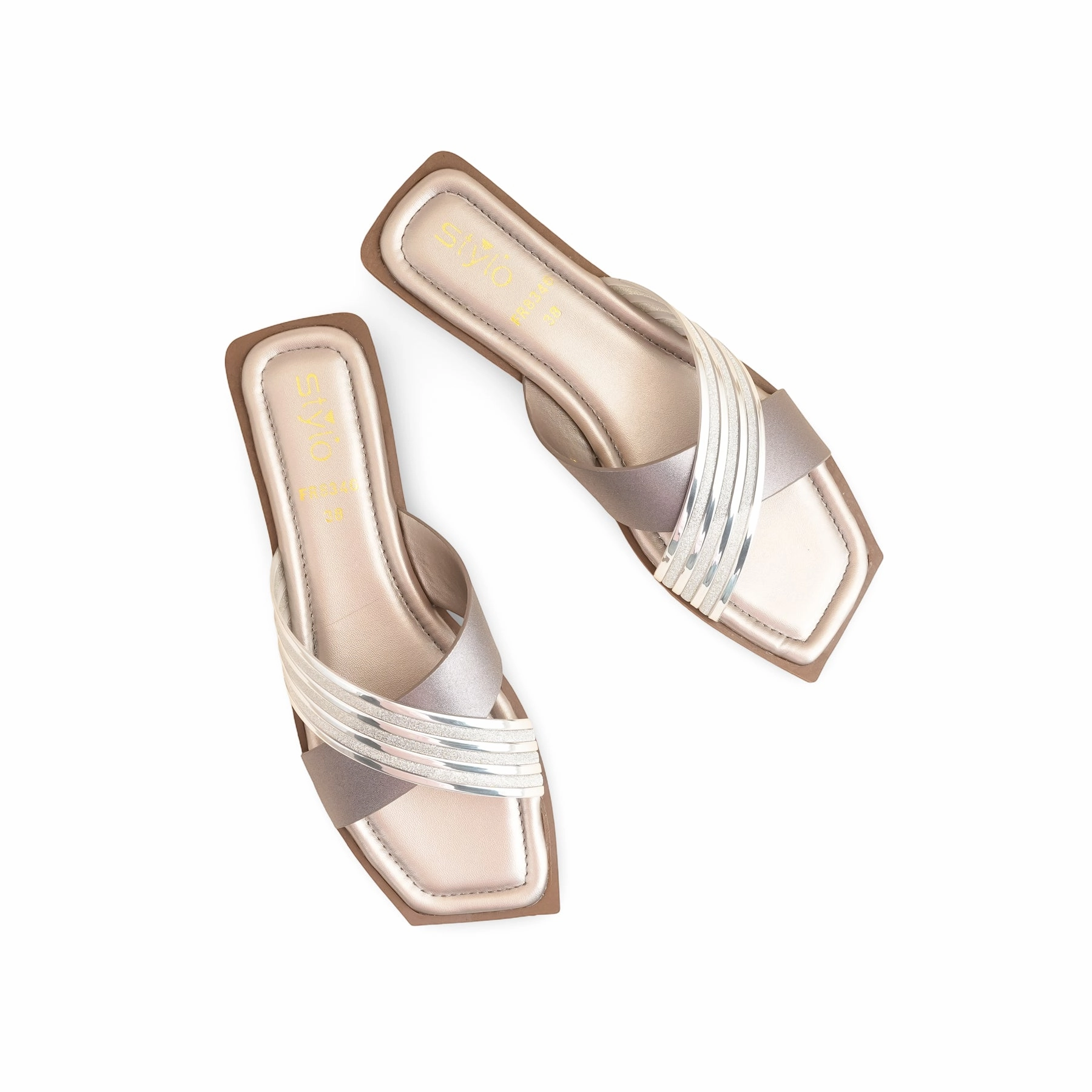 Narrow Width Slippers Grey Formal Slipper FR8346