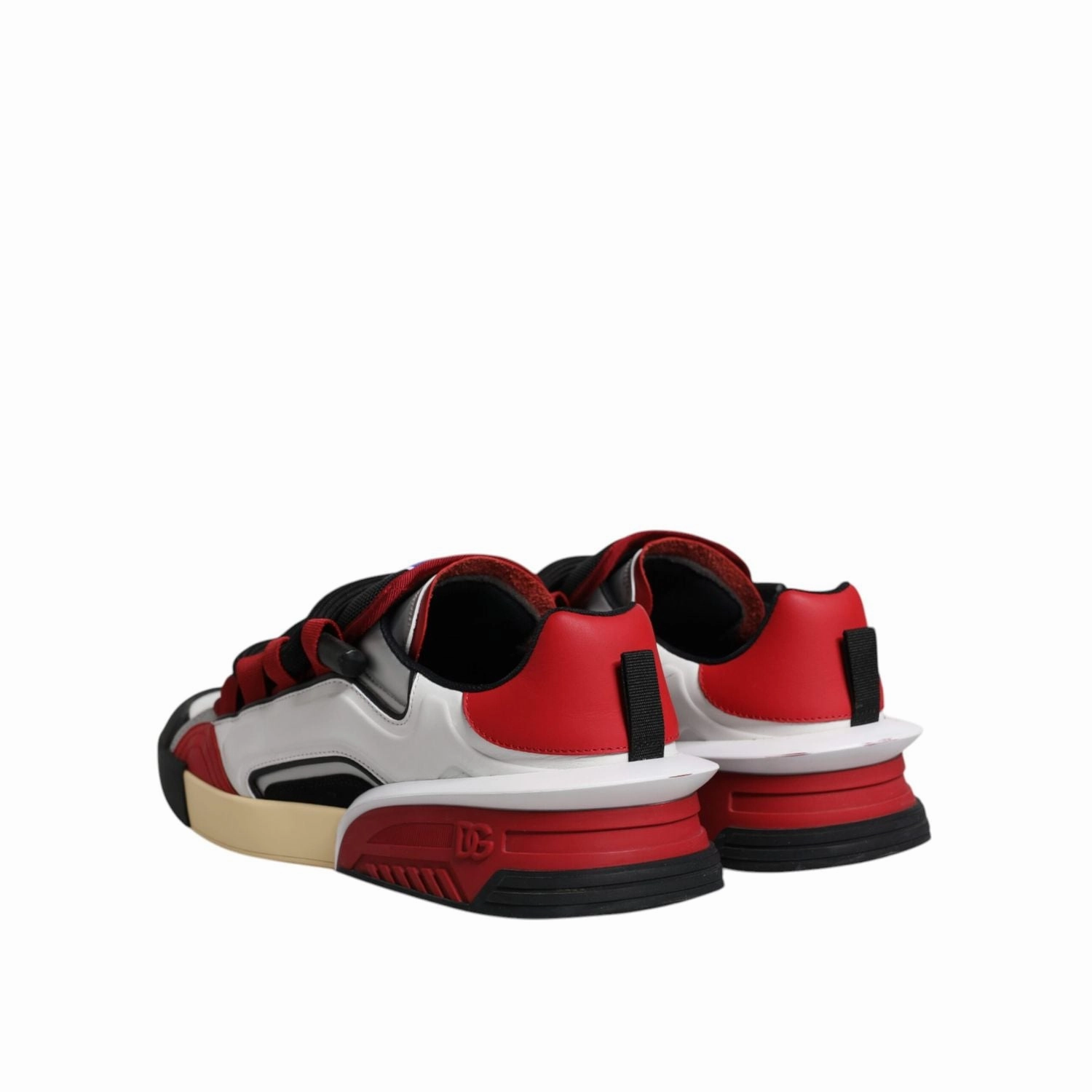 Jeans On Sneakers Dolce & Gabbana Multicolor Portofino Space Sneakers Shoes