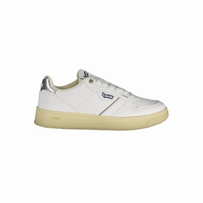 Gas White Artificial Leather Sneaker Boss Shoes Sneakers