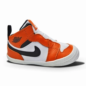 Supination Asics Shoes Babies Baby Nike Jordan 1 Crib Bootie White Black "Starfish"