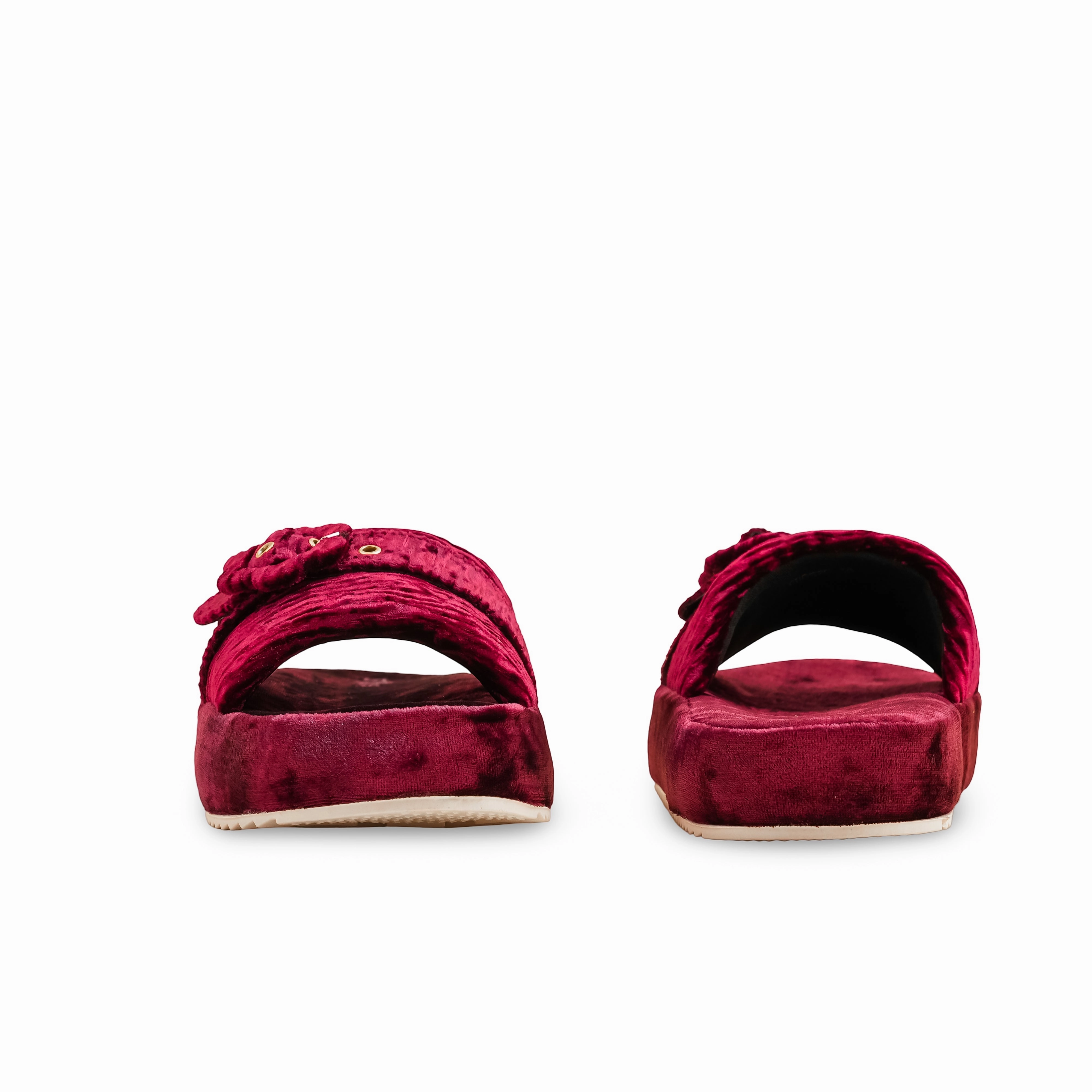 Cinderellas Slippers Maroon Formal Slipper PU0570