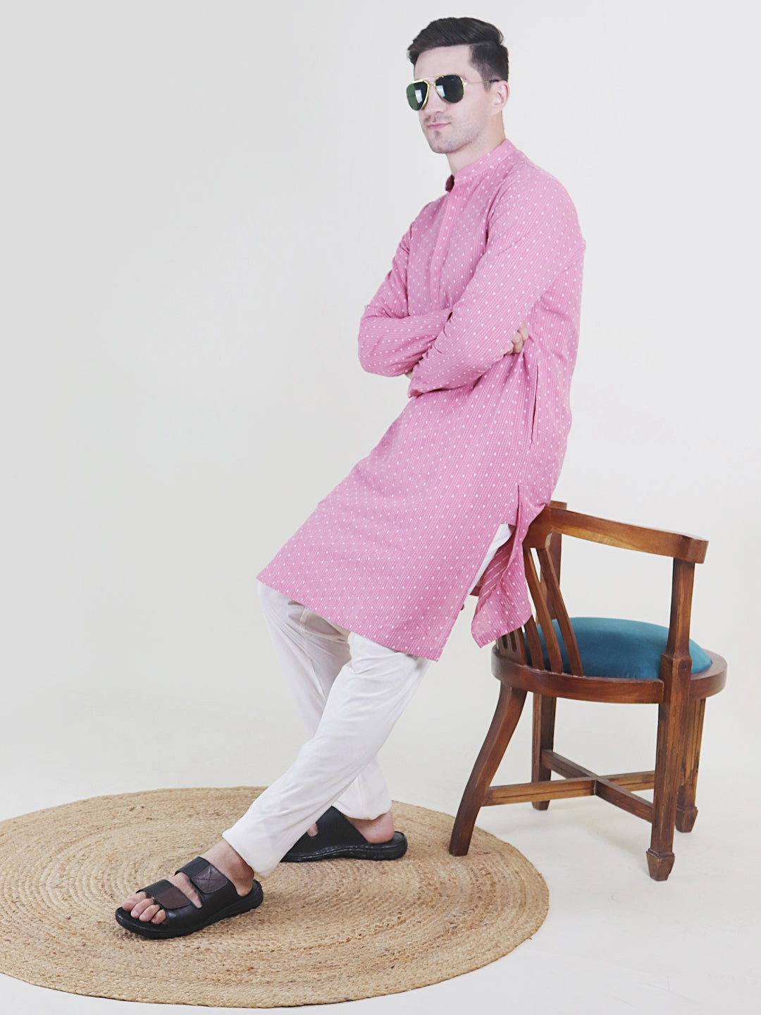 Open Toe Slippers For The Elderly Men Black Genuine Leather Adjustable Velcro Strap Broad Feet Open Toe Suede Leather Insole Slippers