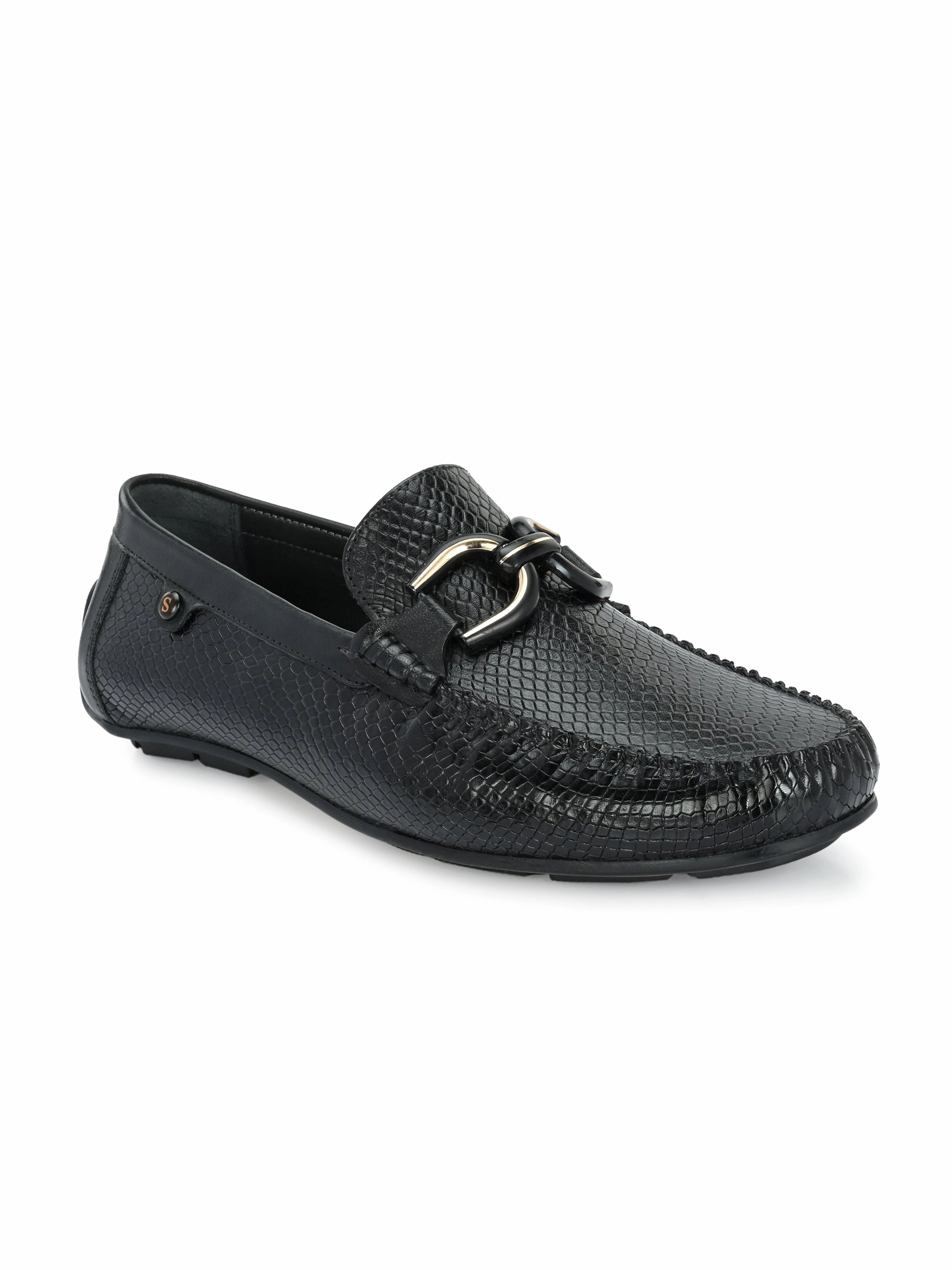 Globus Black Driving Loafers Loafers And Slacks