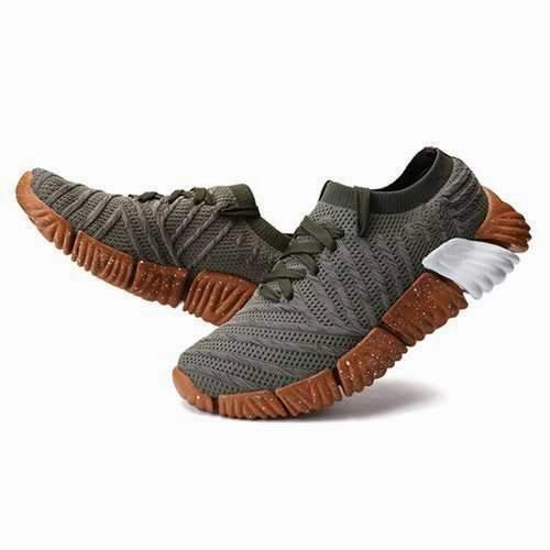 Men Soft Sole Breathable Mesh Sneakers Casual Sports Shoes Casual Shoes Genuine Leather