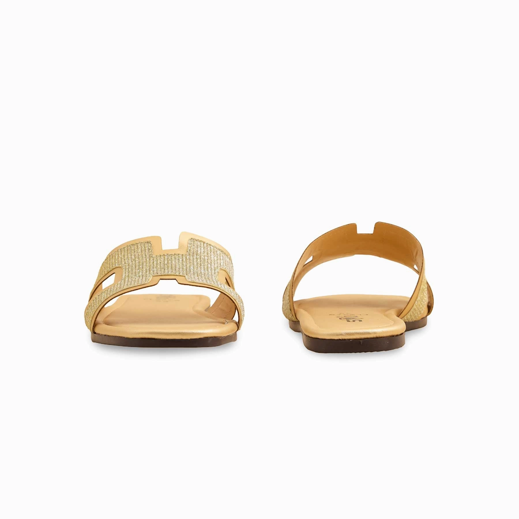 Sole Fury Se Casual Shoes Golden Casual Slipper CL2075