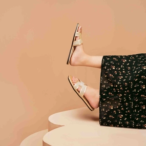 Golden Casual Slipper CL2075 Mustard Casual Shoes