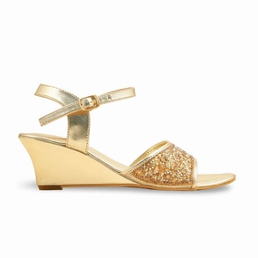 Golden Fancy Sandal For Women FN6201 Sandals And Beaches App
