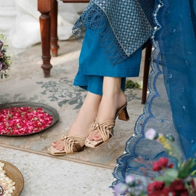 Gangster Slippers Golden Fancy Slipper FN7968