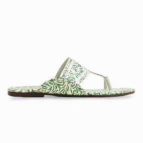 Green Casual Chappal CL1928 Dept Casual Shoes