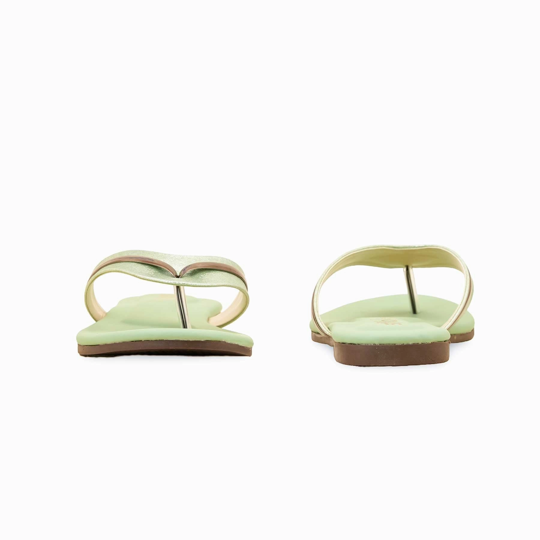 Casual Outfits With Tennis Shoes Green Casual Chappal CL2053