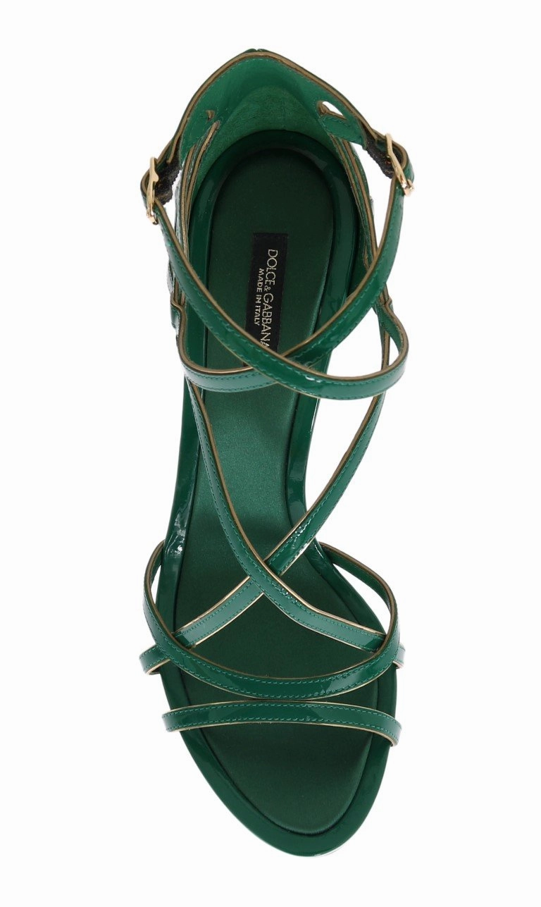 Green Patent Leather Strap Sandals Teva Sandals Nearby